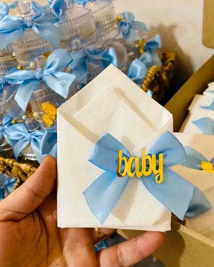 Boîte Mouchoirs Baby - Cadeau Naissance Personnalisé & Délicat